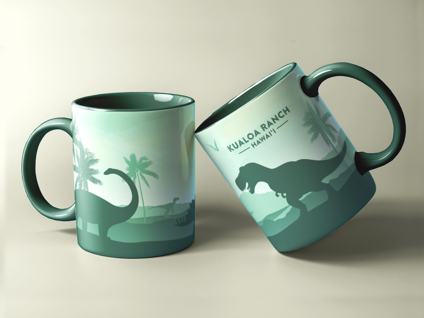 Dinosaur mugs