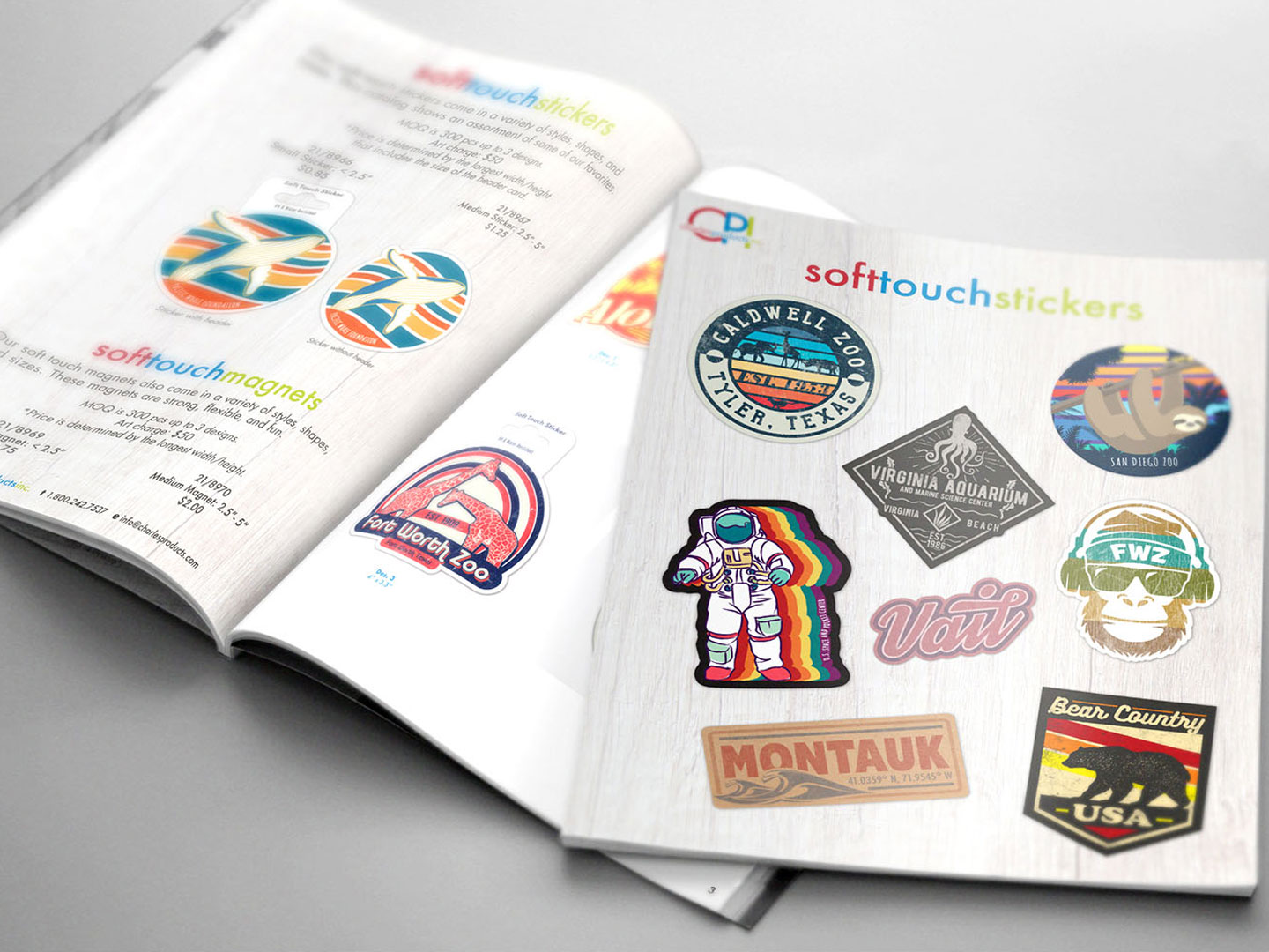 cover of the CPI Sticker Catalog