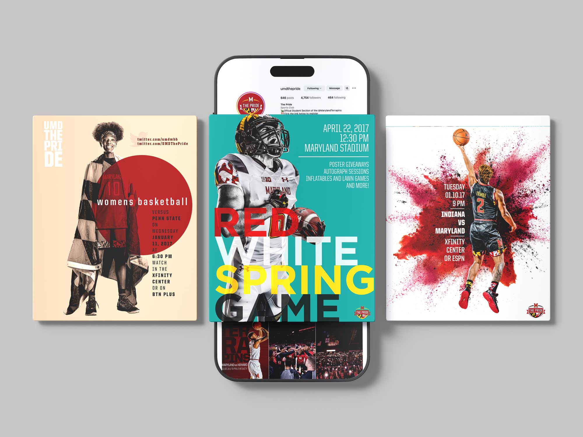 Social media design examples