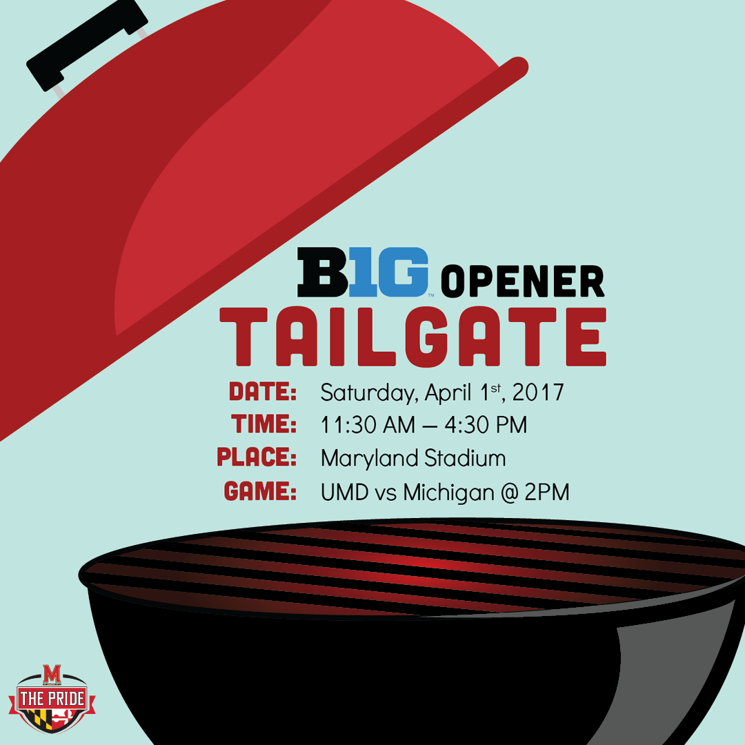 Lacrosse game tailgating graphic