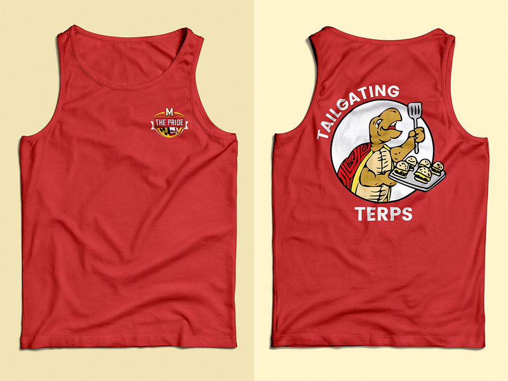 Tailgating terps tank